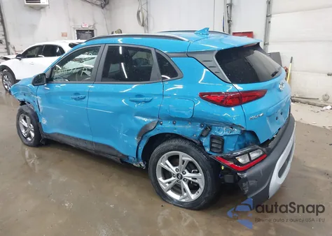 2022 Hyundai Kona Sel z USA, uszkodzony, nr VIN KM8K6CAB5NU875949